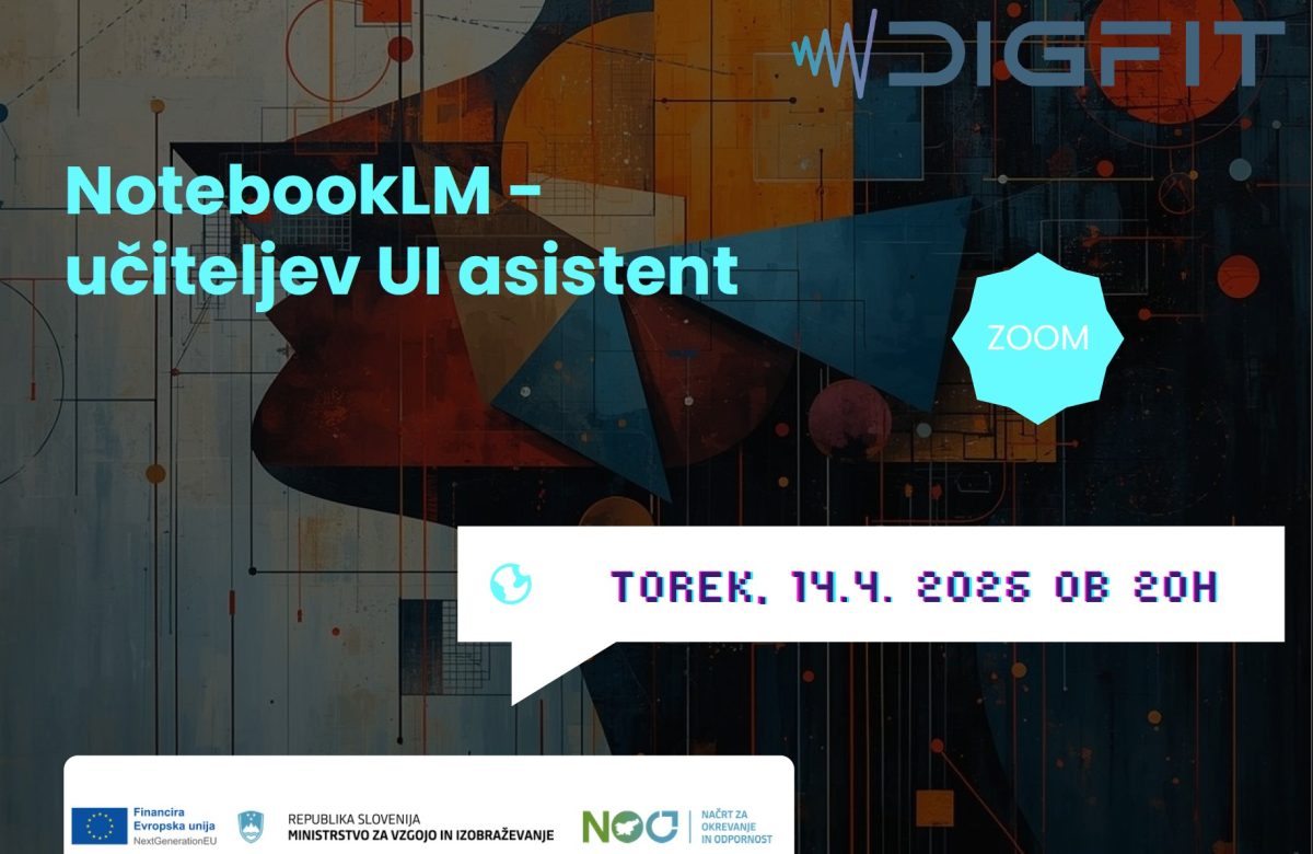 NotebookLM – učiteljev UI asistent